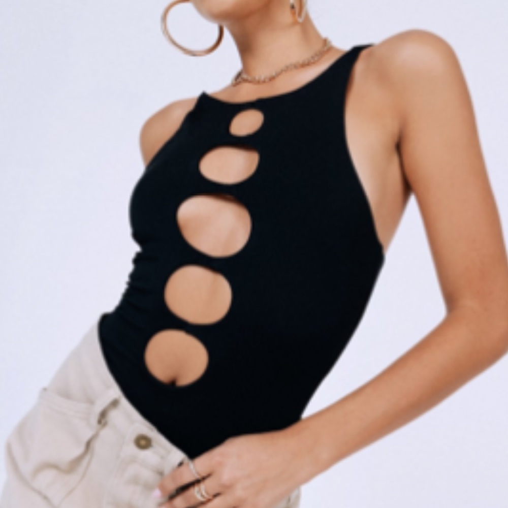 cutout bodysuit